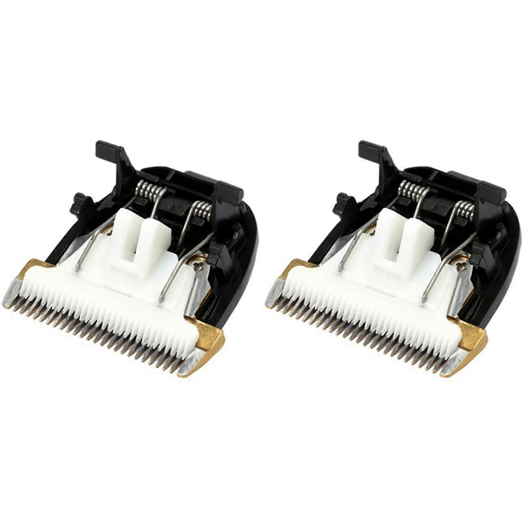 2x Professional Pet Scissors Electric Hair Clipper Trimmer Dogs Cutting Machine Ceramic Titanium