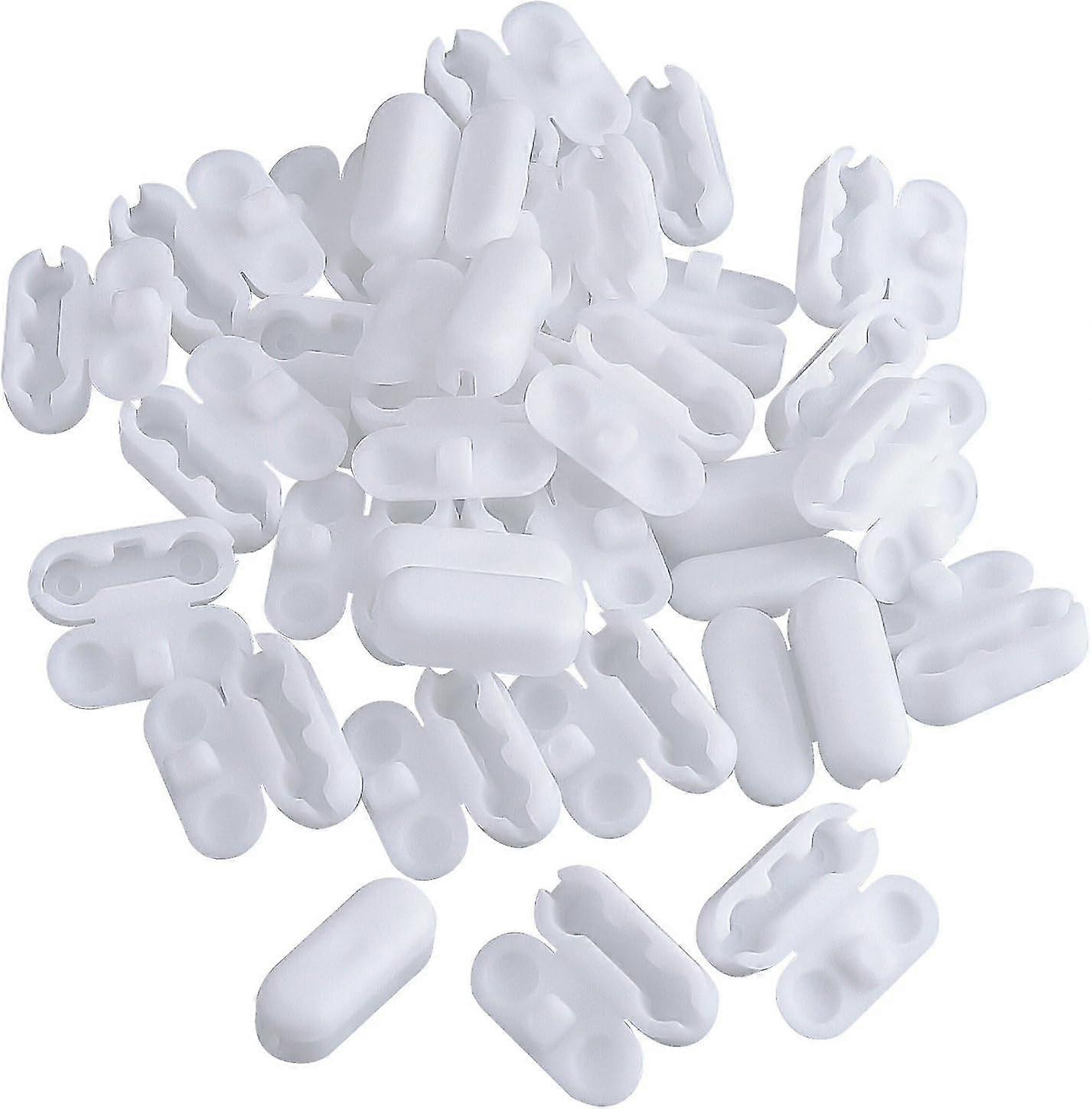 30 Pack Replacement Cord Connector Clips for Vertical, Roller and Roman Shade4.5*6