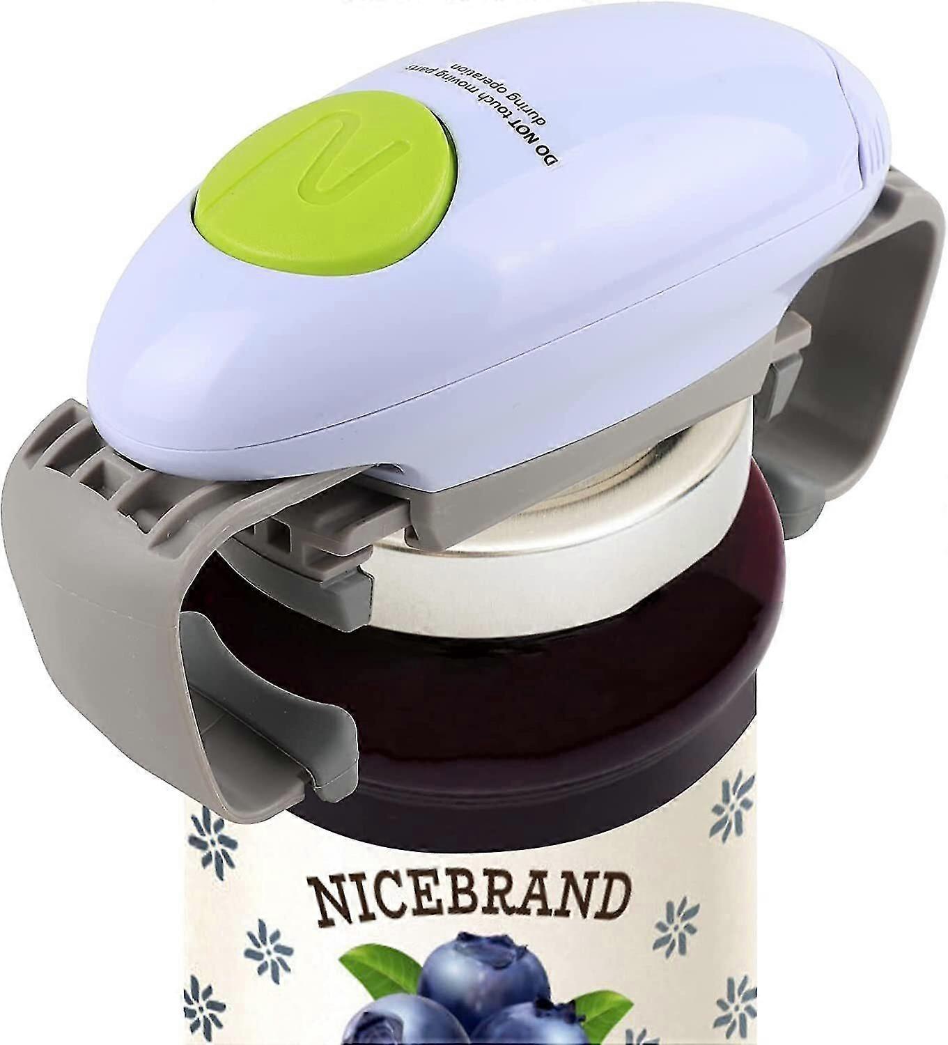 Electric Jar Opener For All Size, Automatic Bottle Opener For Arthritic Weak Hands