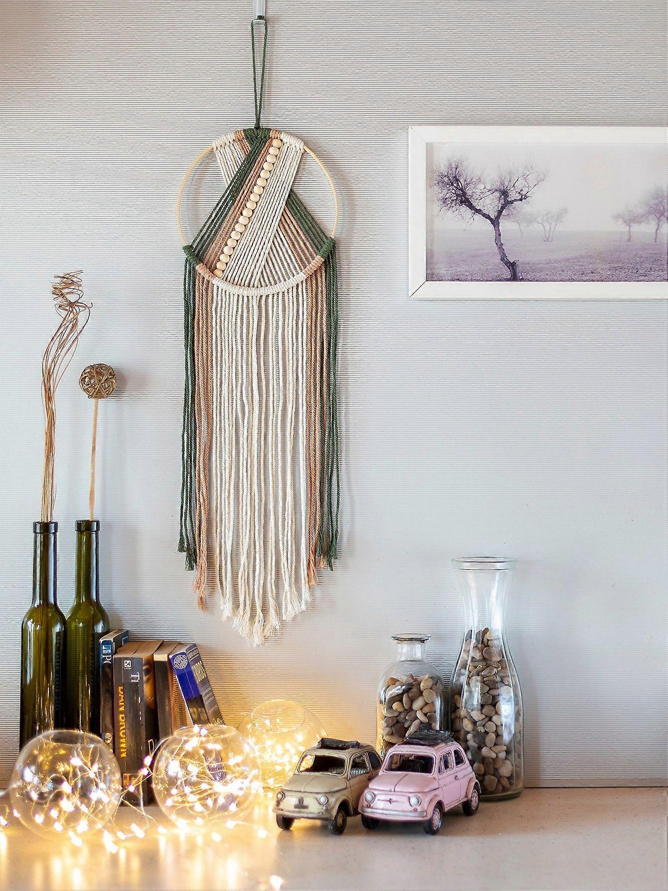 1pc Woven Tassel Wall Hanging