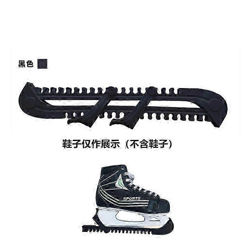 זוג אחד של מגני להבי החלקה על הקרח, כיסויים להבי החלקה על הקרח, הוקי קרח, להחלקה אמנותית