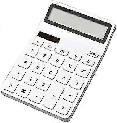 Desk Calculator Desk Calculator, 12-Digit Office Calculator with Large LCD Display Big Sensitive ButtonBattery Desktop Calculators Basic Calculator (C