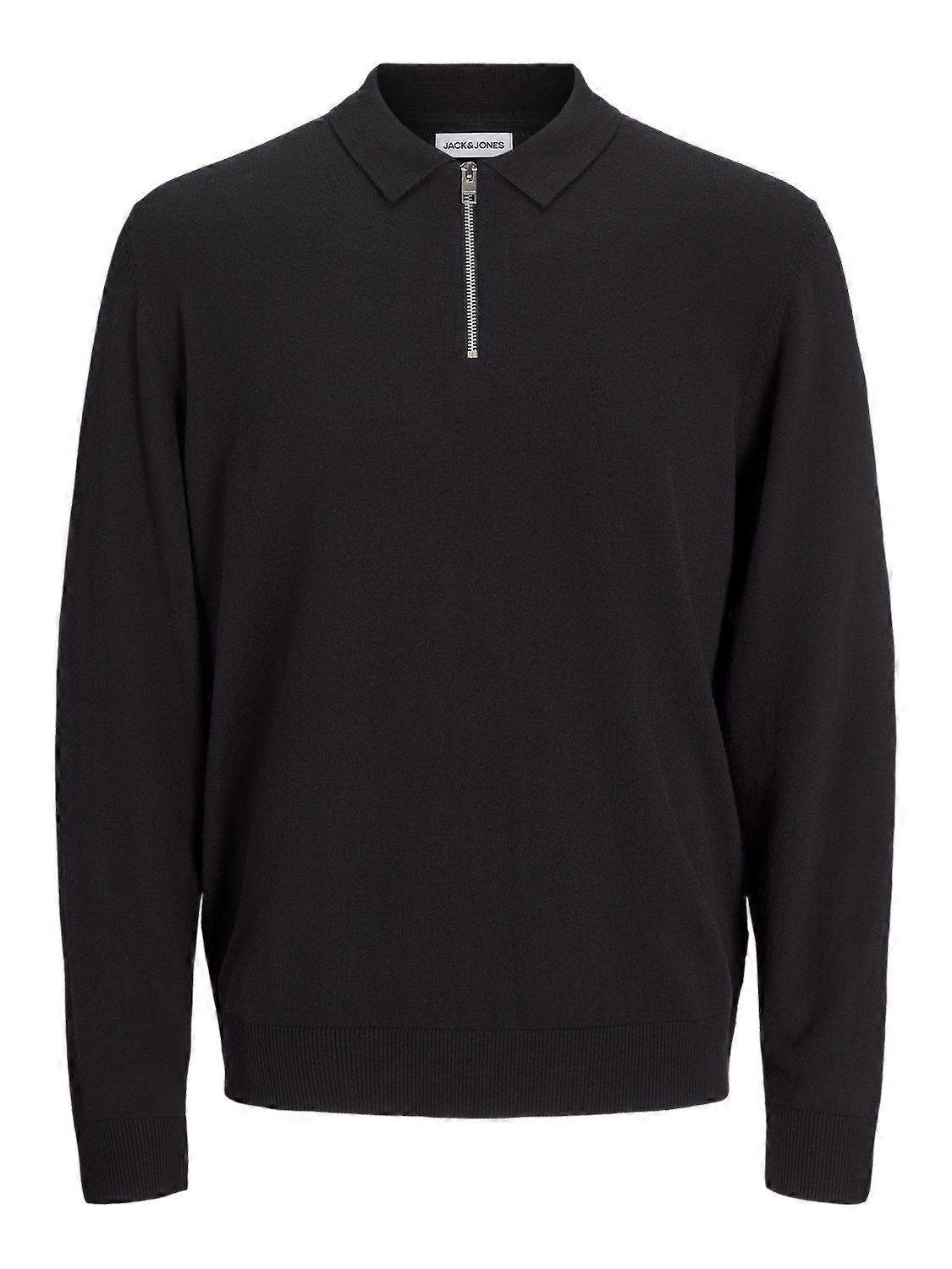 Jack & Jones Emil Knit Polo Half Zip Long Sleeve