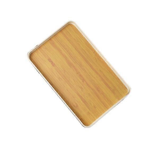 Fruit Plate Rectangular Serving Tray Oil Resistant Easy to Clean Widely Used Decorative Serving Platter Coffee Table Accessory