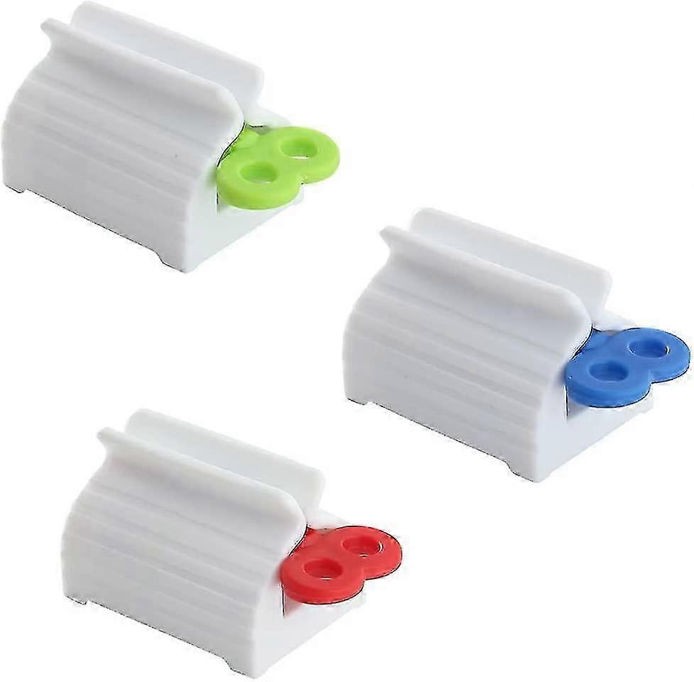 Toothpaste Squeezer, Creative Rotate Plastic Toothpaste Dispenser, Rolling Tube Toothpaste Squeezer For Bathroom Kitchen Organize, Saving Toothp