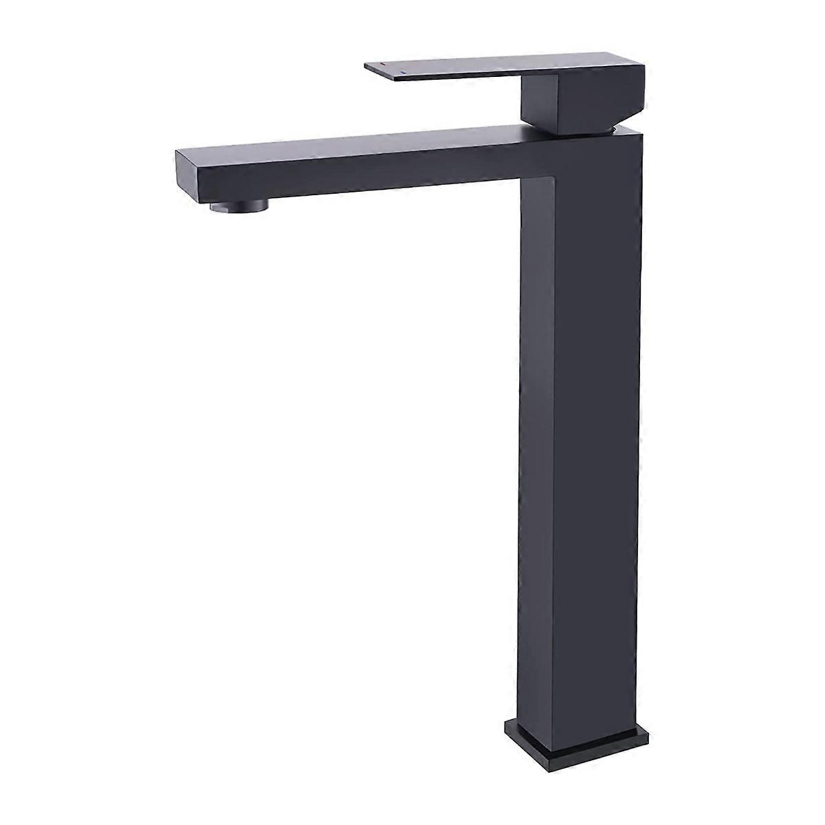 Basin Mixer Faucet, Modern Design, Matt Black