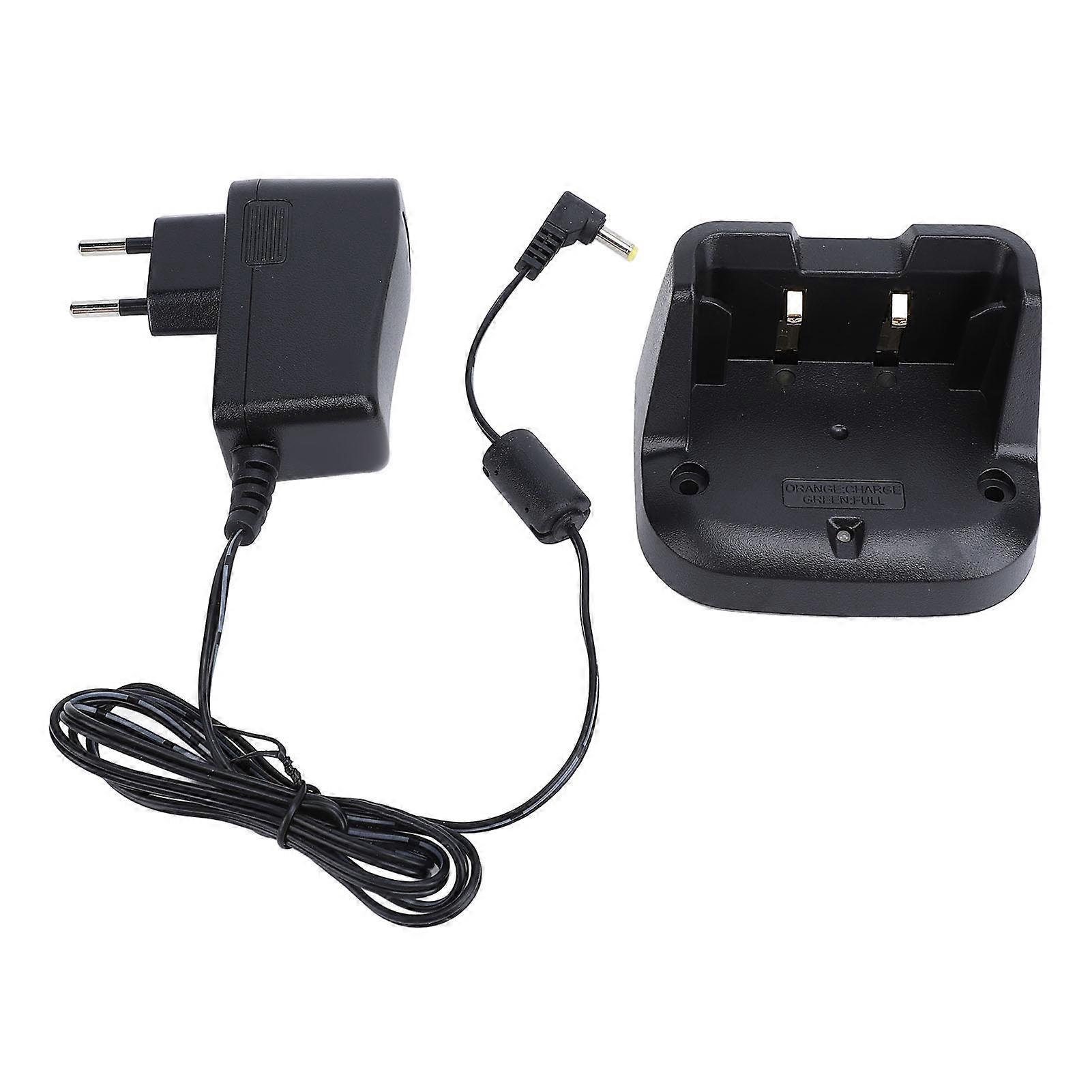 2 Way Radio Charger Sturdy Efficient Use Desktop Battery Charger Base for FT‑70DR FT‑70 FT‑70D