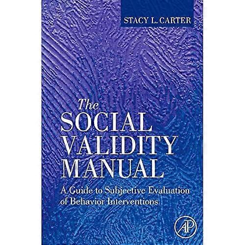 The Social Validity Manual