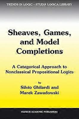 Sheaves Games and Model Completions