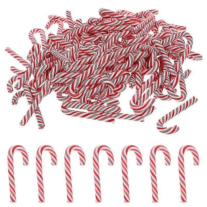 100 stuks kerst zuurstok miniatuur zuurstok DIY ambachten hars zuurstok Prop