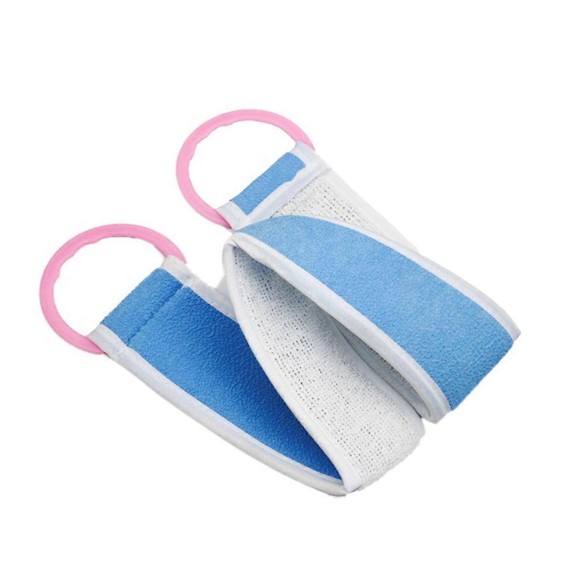 Exfoliating Back Strap Bath Brush Body Cleaning Tool
