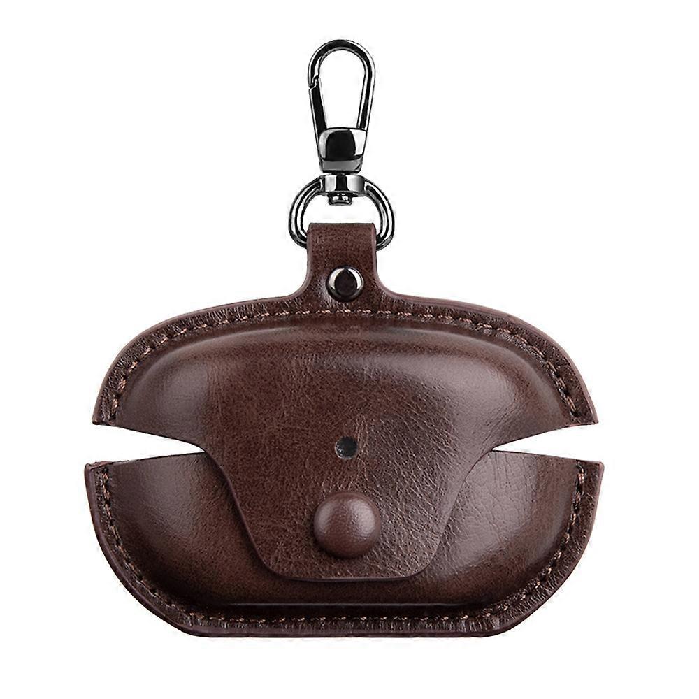 Leather TWS Earphone Protective Case with Hook