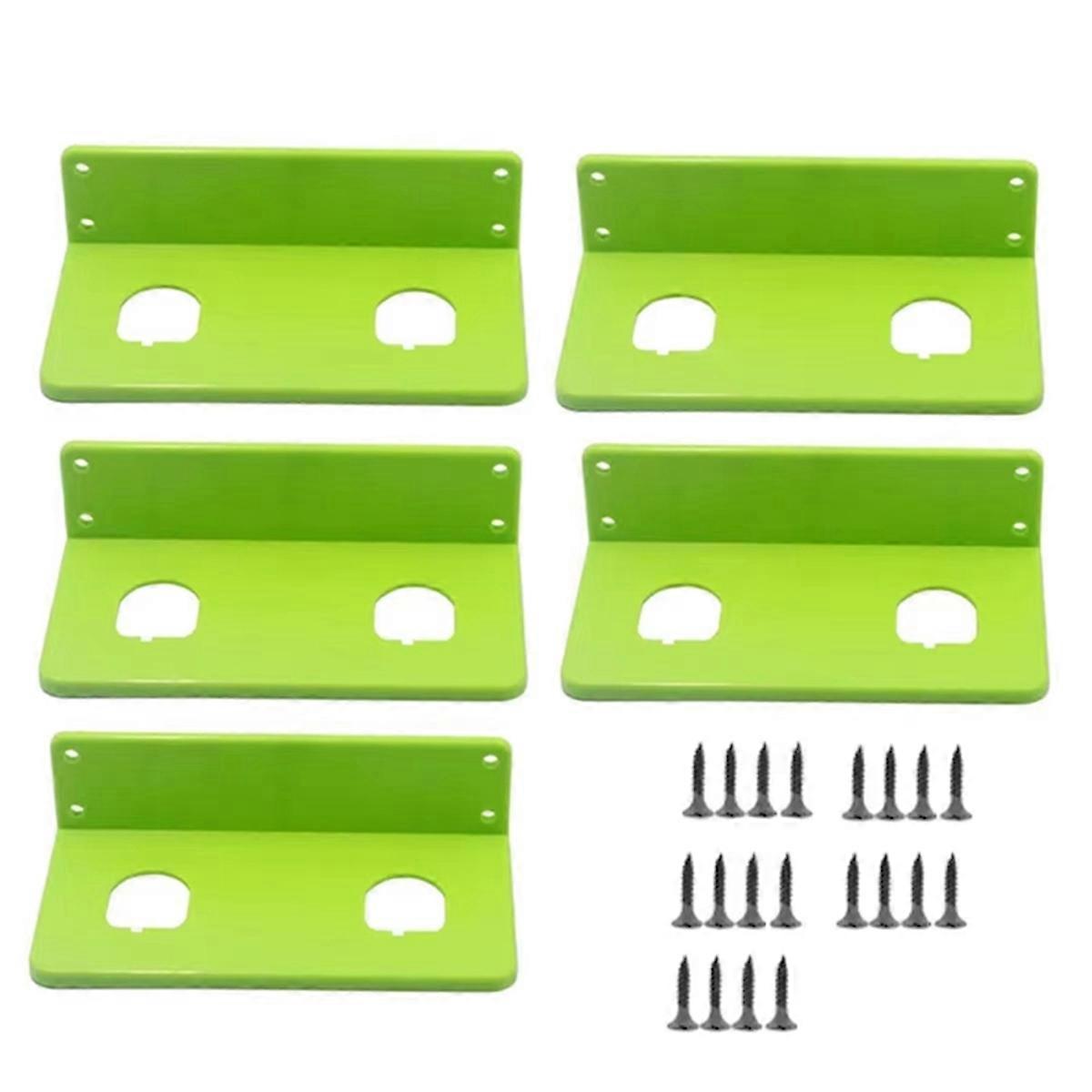 Wall Mount Holder for 18V NiCd Li-Ion Battery and Power Tools Plastic Drill Storage Hangers for Dis