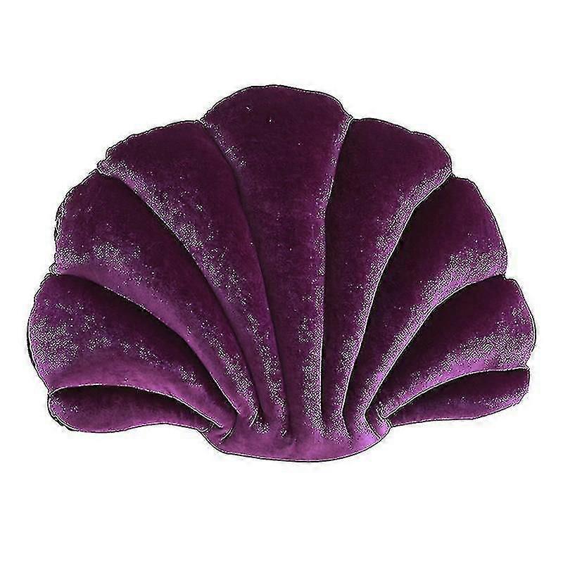 Sea Beach Kamskjell Shell Sovesofa Pute Dekorasjon Luksus Shell fylt pute for soverom stue