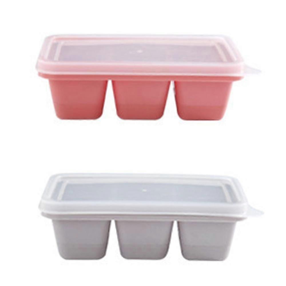 2pcs Ice Cube Trays, For Whiskey Cocktail , Easy Release Mold Stackable Ice Cube Molds