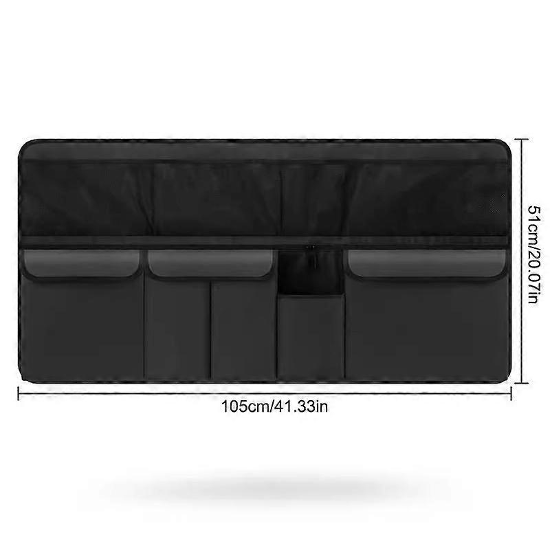 SEAMETAL Car Back Seat Storage Bag Car Trunk Organizer Universal Car Interior Storage Organizer