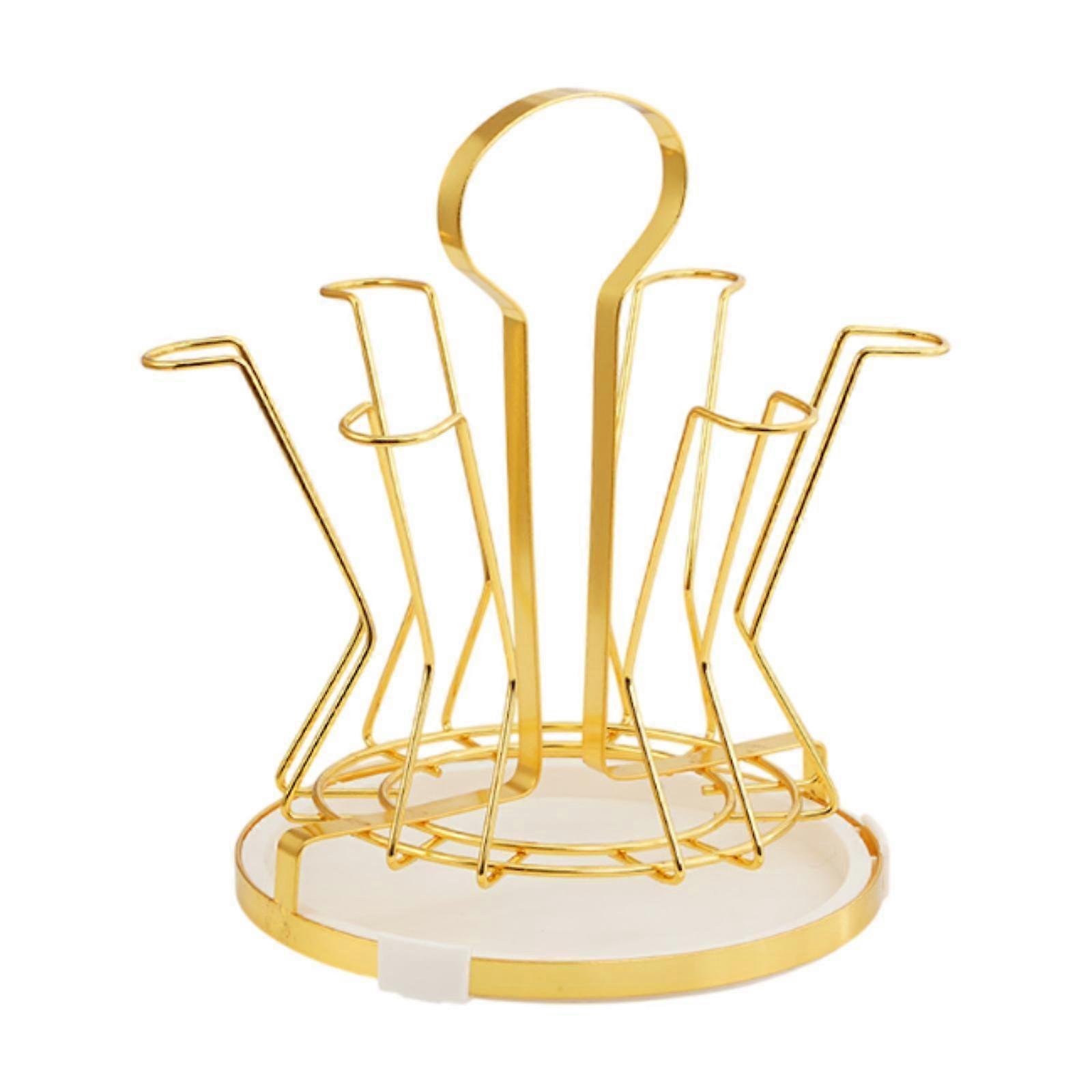 Cup Drying Rack Drinking Glass Drainer Stand Portable Mug Draining Organizer Tea