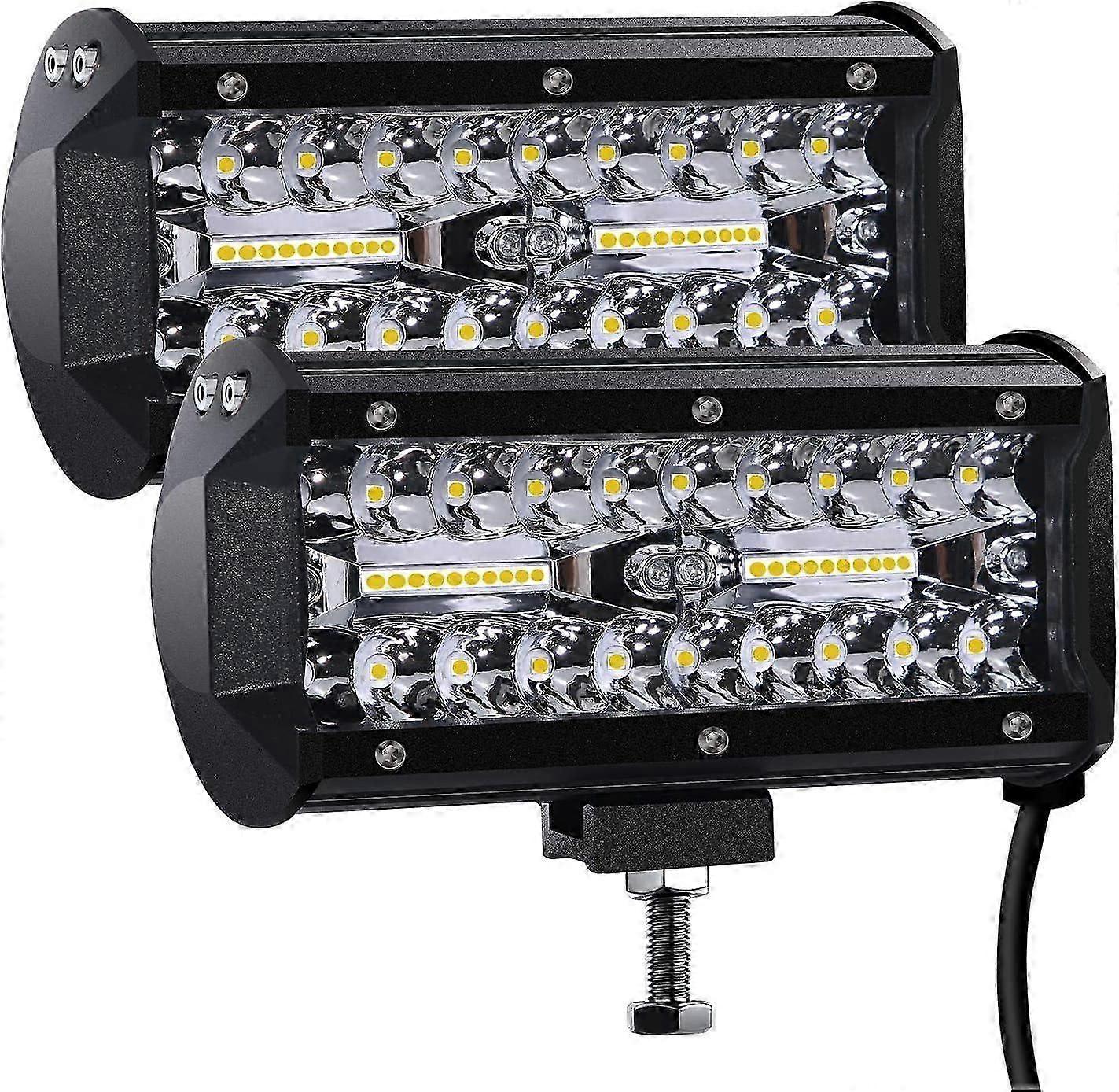 2025 Suitable LED Arbeitsleuchte 12V 300W 7 '' Auto LED Strahler 12V Wasserdicht IP67 Spot Flood LED Nebelscheinwerfer 27.000lm