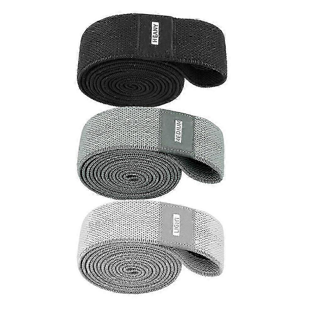 Bande di resistenza lunghe per donne e uomini, bande di assistenza per trazioni in tessuto, bande elastiche per esercizi fitness