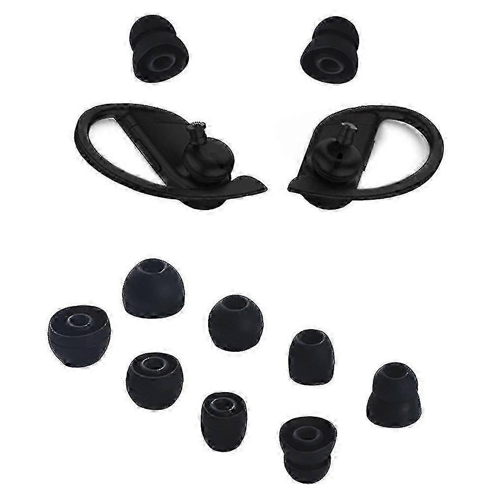4pair Silicone Earbuds Earphone Ear Tips Replacement Soft Cover Cap Suitable For Beats Powerbeats Pro f74
