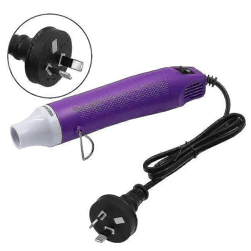 Hot Air Tools Shrink With Stand For Diy Embossing And Drying Paint Multi-purpose Electric Heating(uk Plug) (Cy) [HS]