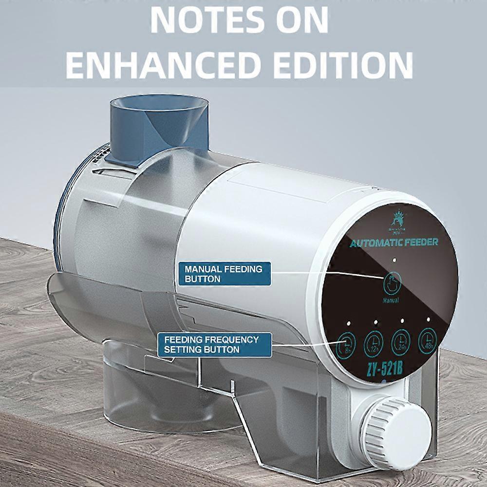 Automatic Fish Feeder Electric Fish Food Dispenser with Timer Support Auto/Manual Mode for Aquariums or Fish Tanks
