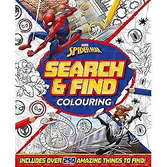 Marvel Spider Man Search & Find Colouring