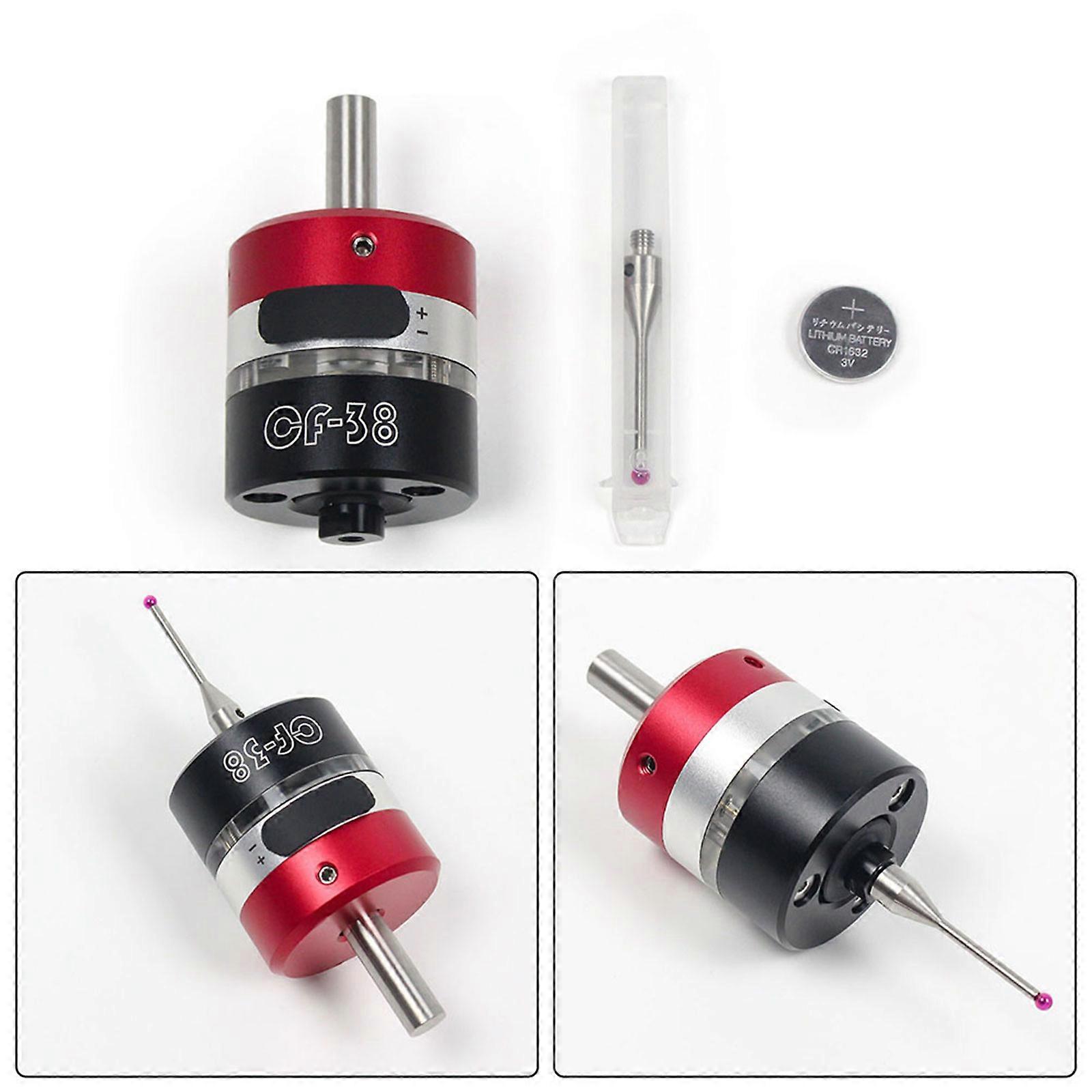 3d Touch Probe Three-Coordinate Waterproof Precisions Probe Centring Rod Tool Setters 3D Triggers Edges Finder  Red