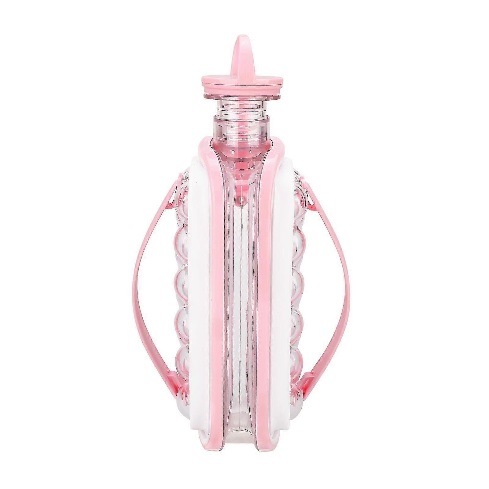 Innovative Pink Portable Ice Ball Maker - Kitchen Bar Essential