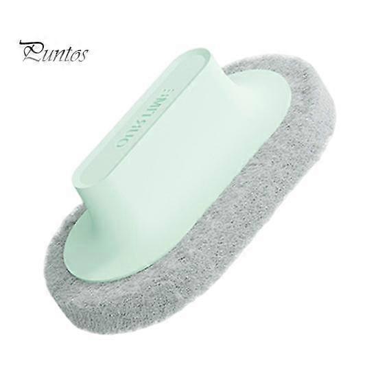 Kitchen Sponge Bathtub Cleaning Brush with Ergonomic Handle Corner Stain Removal Dish Washing Scrubber Scouring Pad