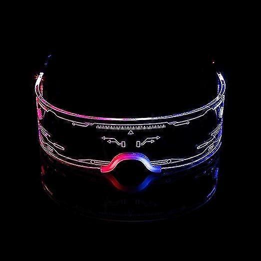 Futuristic electronic sun protection glasses_Special Gift