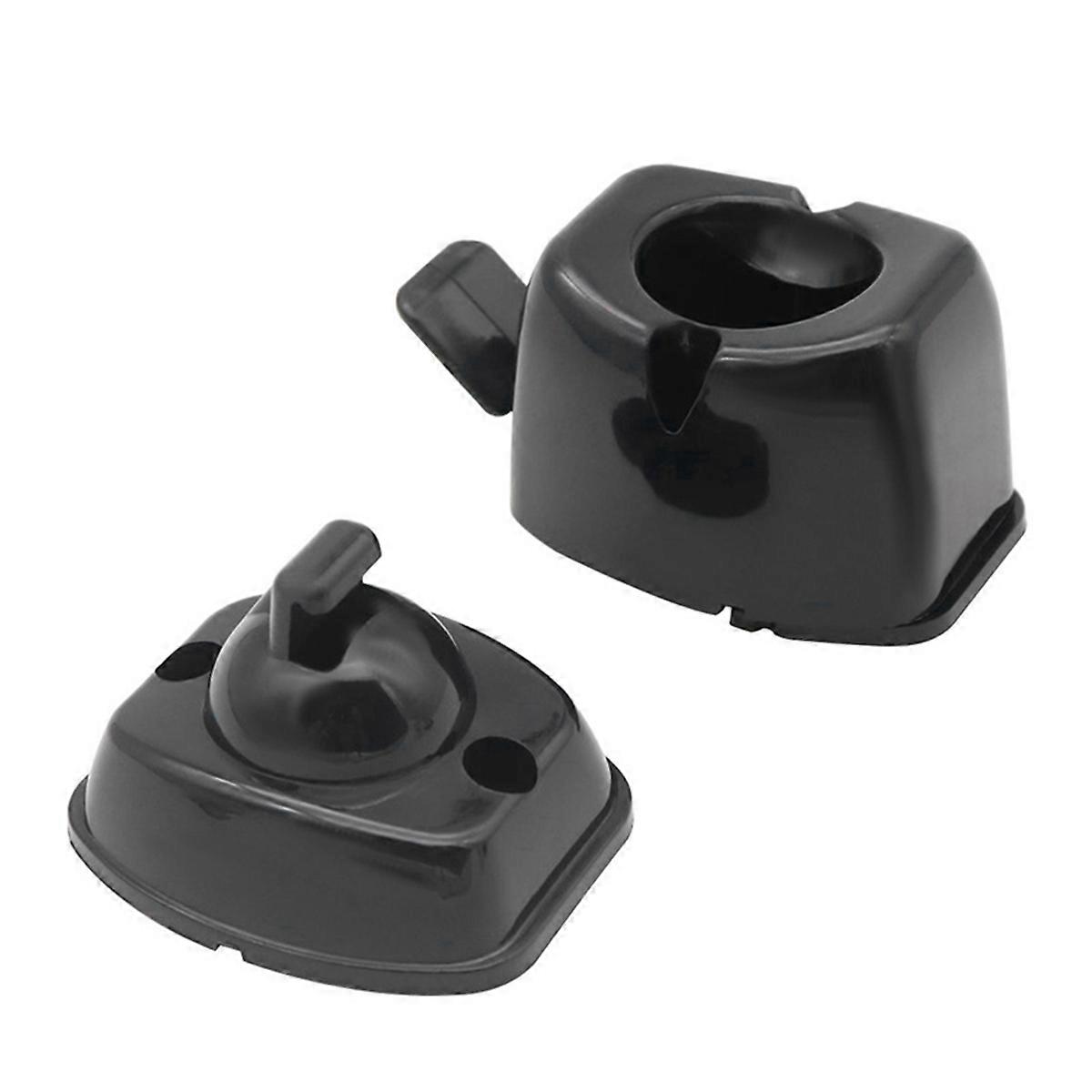 RV Baggage Door Catch Compartment Clips Black