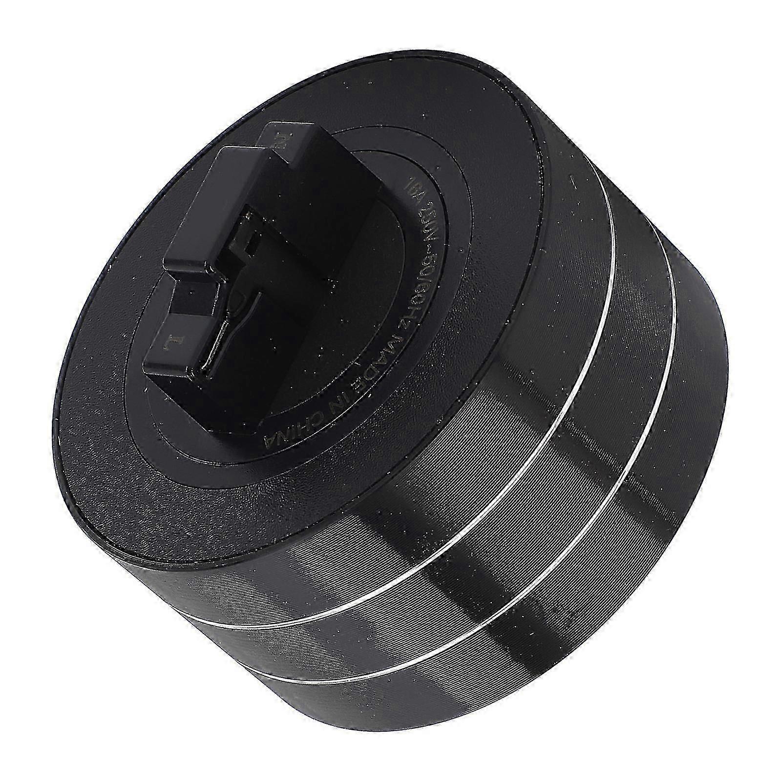 Multifunctional Round Track Socket 250V with Indicator Surface Mounted EU Plug