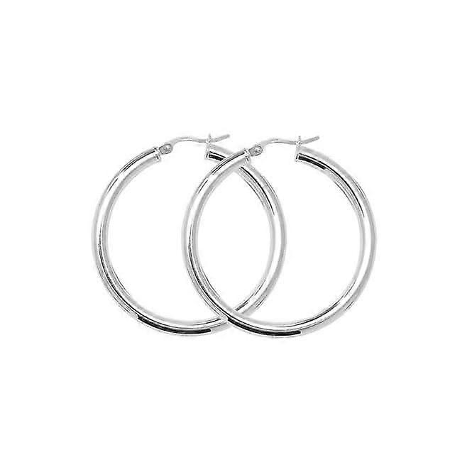 Acotis Silver Hoop Earrings G5181