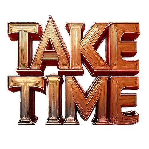 Iron-on patch Take Time