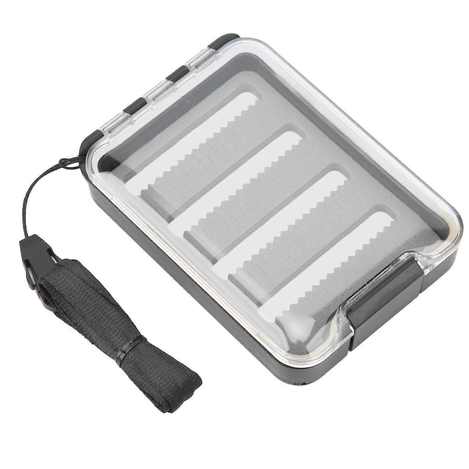 Slim Transparent Fly Fishing Box for Lures