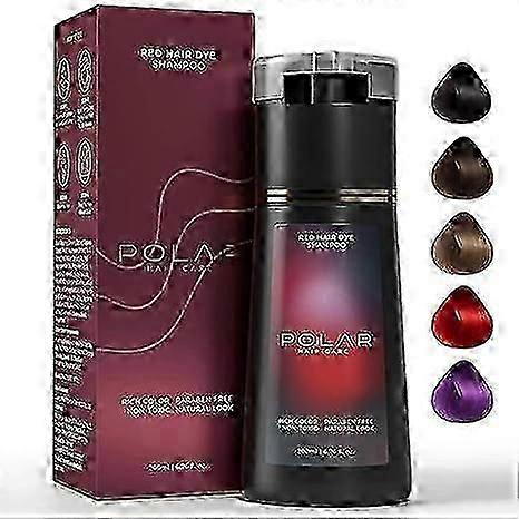 Shampooing colorant, shampooing colorant polaire, shampooing colorant pour soins capillaires, pour la couverture, convient aux femmes Mred