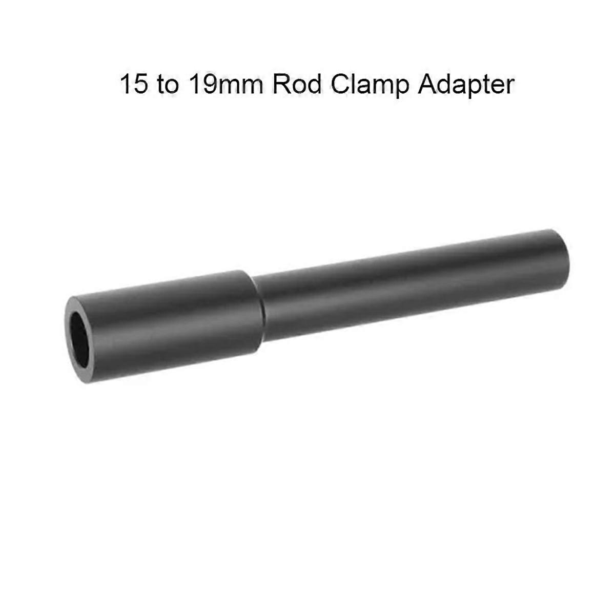 2Pcs DSLR Camera Rail Rod 15mm to 19mm Rod Clamp Adapter