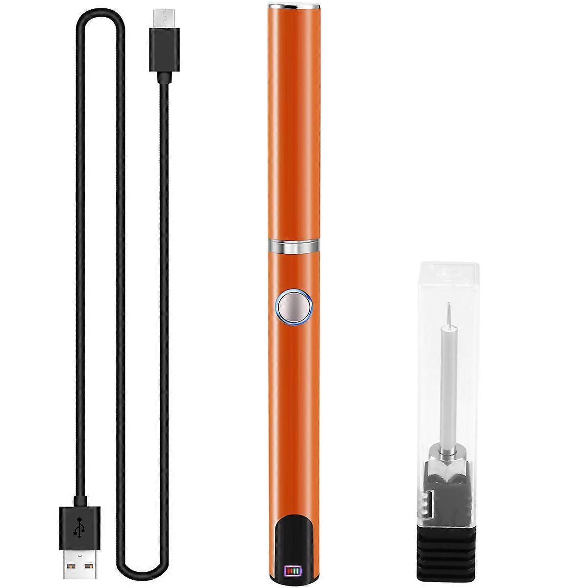 Adjustable 510 Thread Mini Soldering Iron Kit USB Soldering Iron F