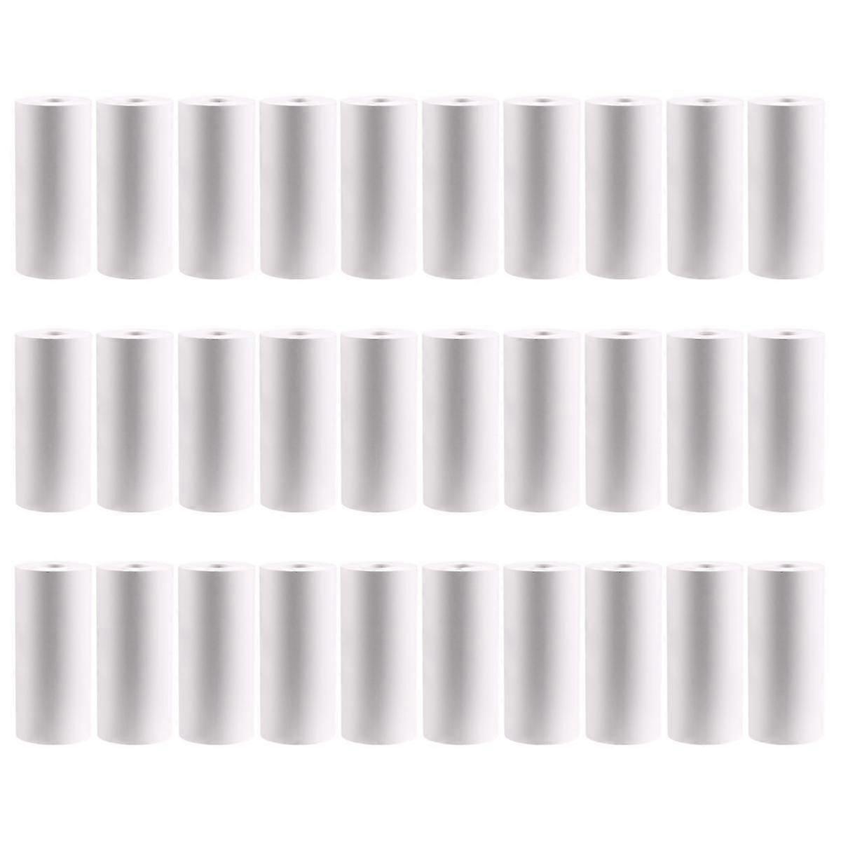57x25mm感熱紙30ロールホワイト子供カメラインスタントプリント子供印刷用紙交換アクセサリーパーツ