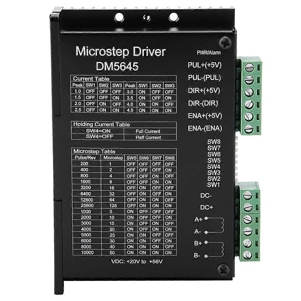 DM5645 4.5A 57 86 δύο φάση Stepper οδηγός οδηγών ελεγκτών μηχανών αντικατάστασης M542/2M542
