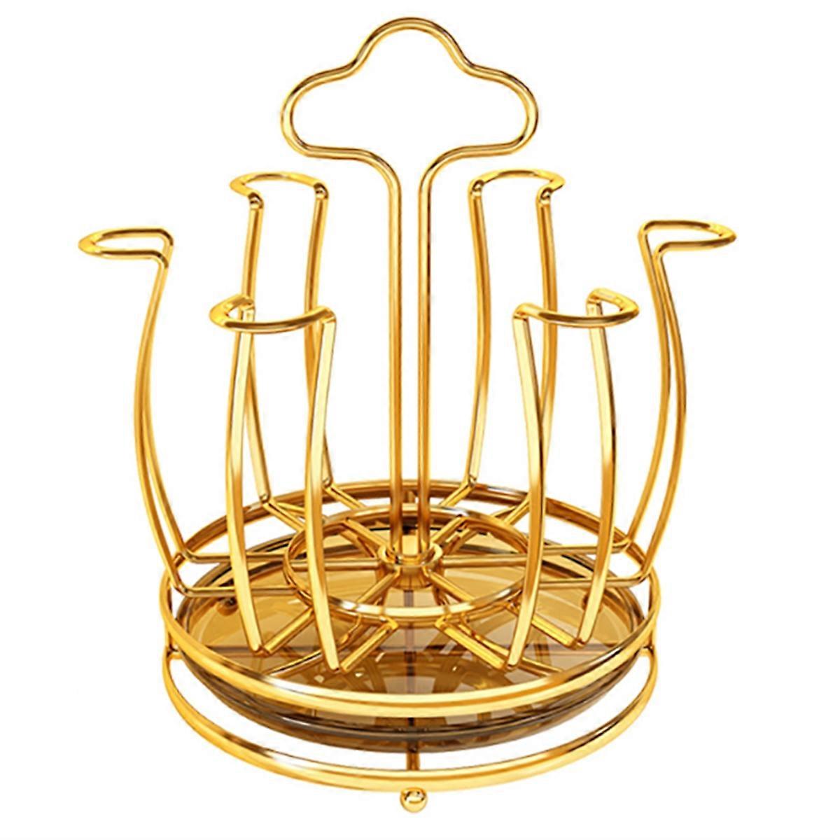 Cup Drying Rack Glass Tumbler Organizer Glass Cup Rack Holder,A