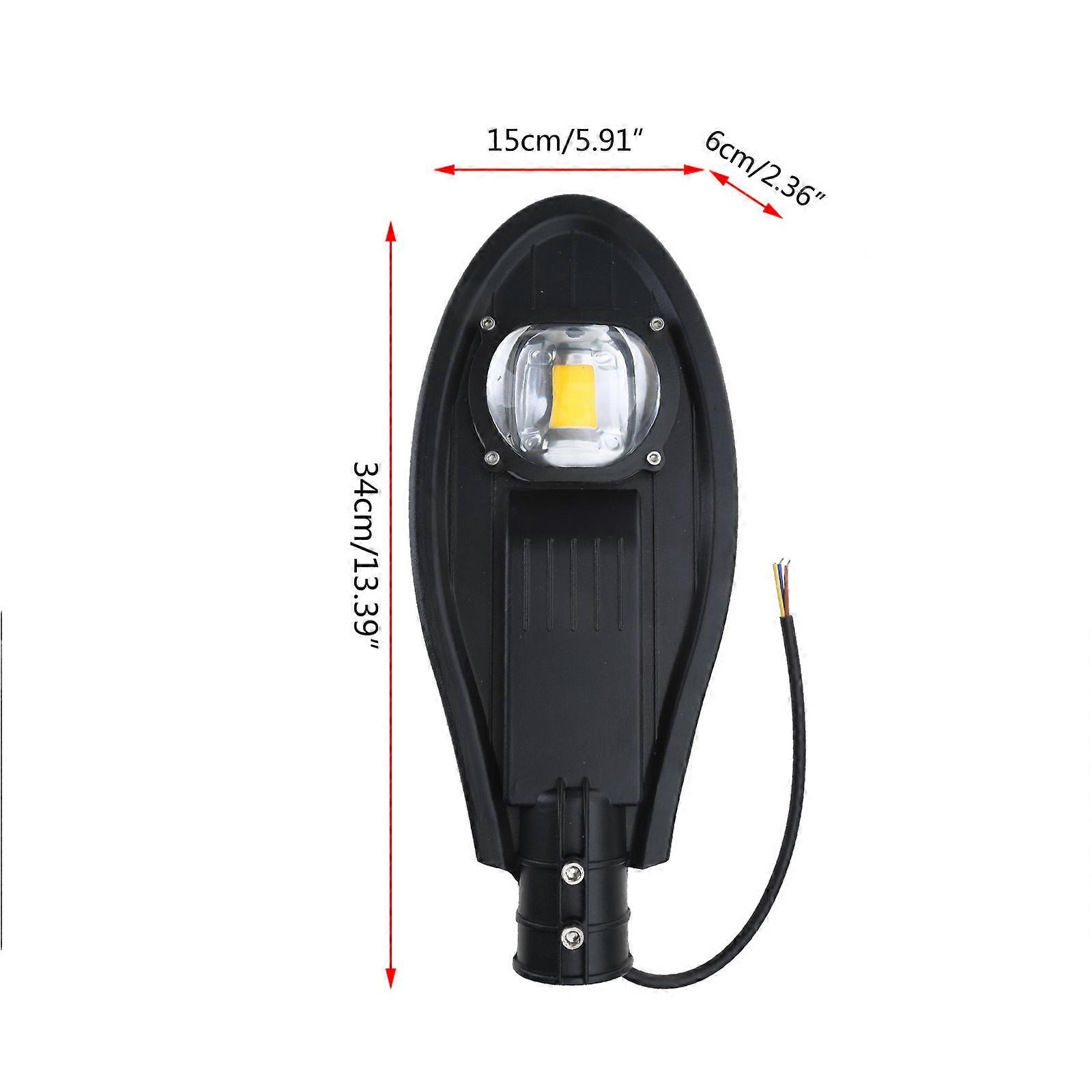 Lampadaire LED 220 V 30 W, 130-140 lumens, ultra-lumineux, étanche IP65, pour éclairage extérieur (jardin, parc), multicolore.
