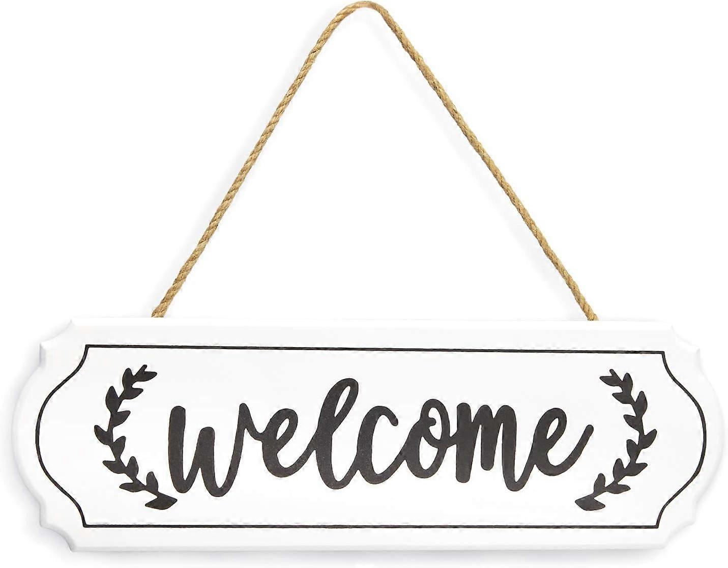 Farmhouse Style Welcome Sign, Rustic Decor