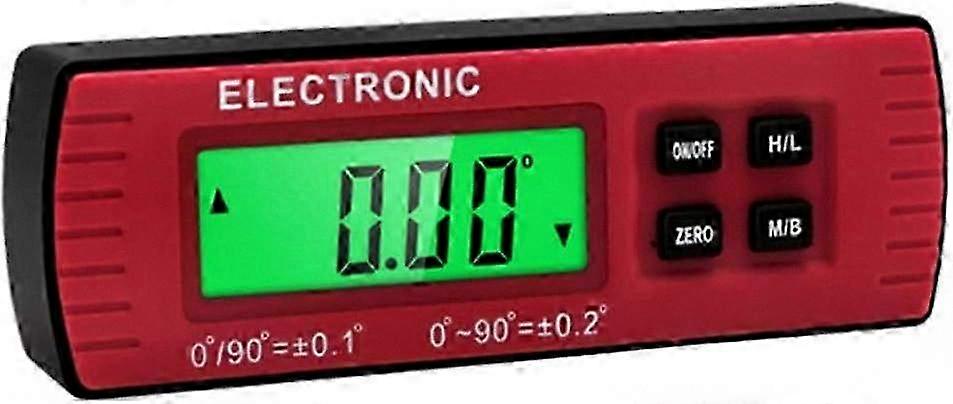 Digital Angle Finder, IP54 Electronic Protractor with Level Box for Precise Measurements (149 chars)