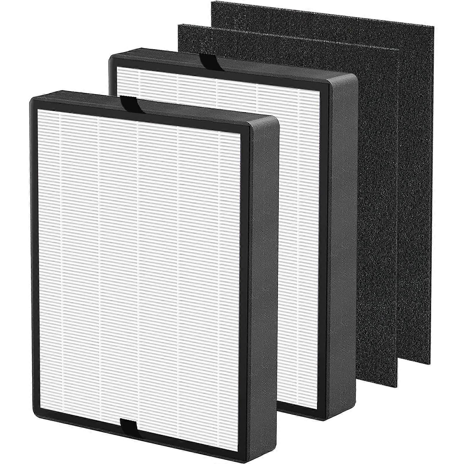 2 Pack HEPA Replacement Filter for Air Cleaner Purifier Compatible with Model XYZ, 12x12 Size, High Efficiency Filtration
