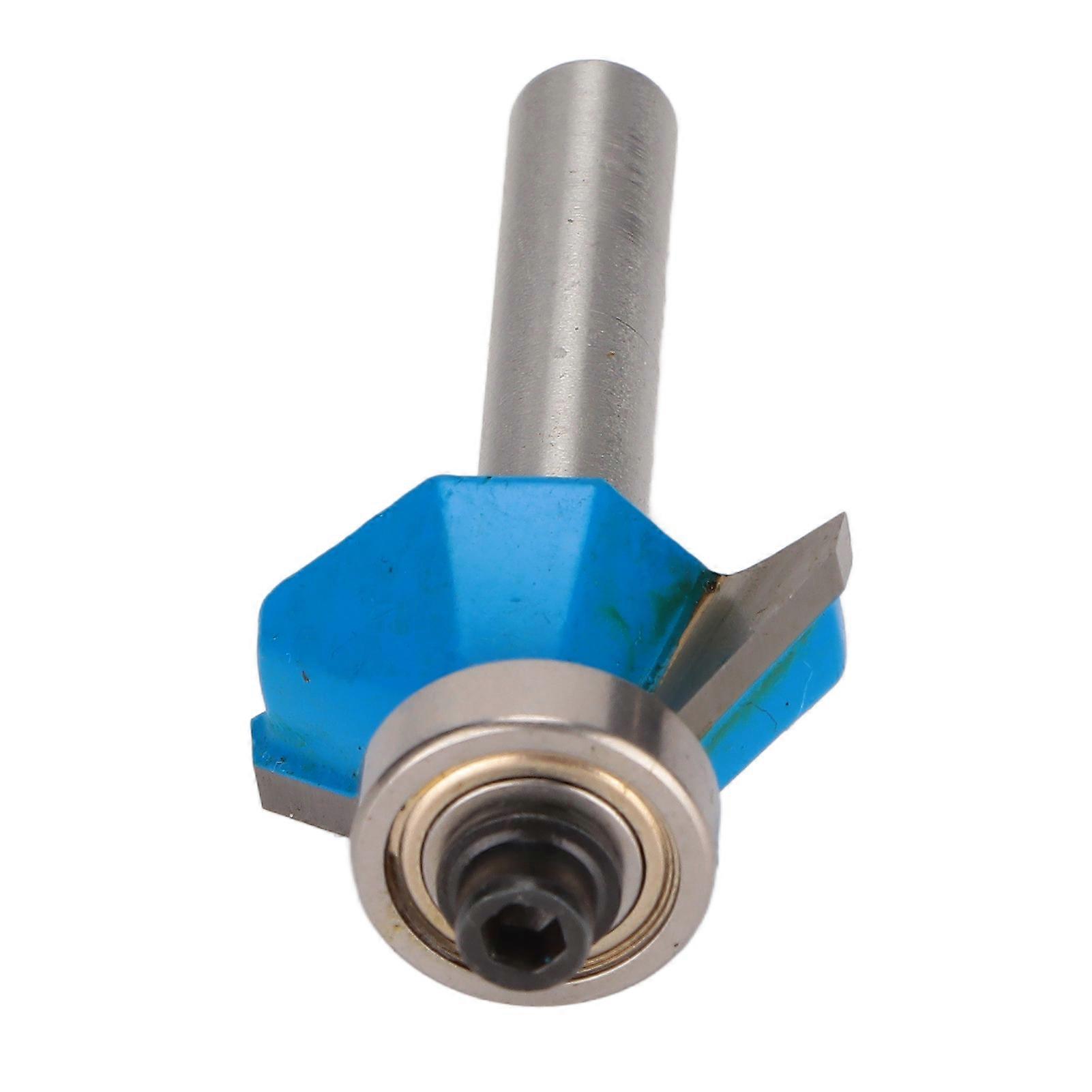Router Bit 45 Degree 1/4in Round Shank Chamfer Tool with Top Bearing for Woodworking1/4x5/16 