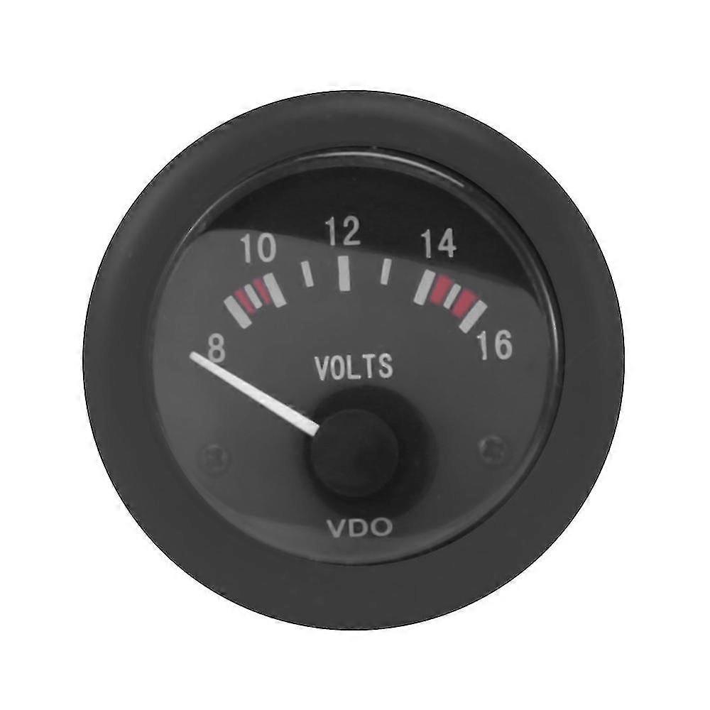 JiaWei Vdo μετρητής τάσης 12v Vdo βολτόμετρο μπαταρίας μονάδα βολτόμετρο εξαρτήματα οργάνων QMh