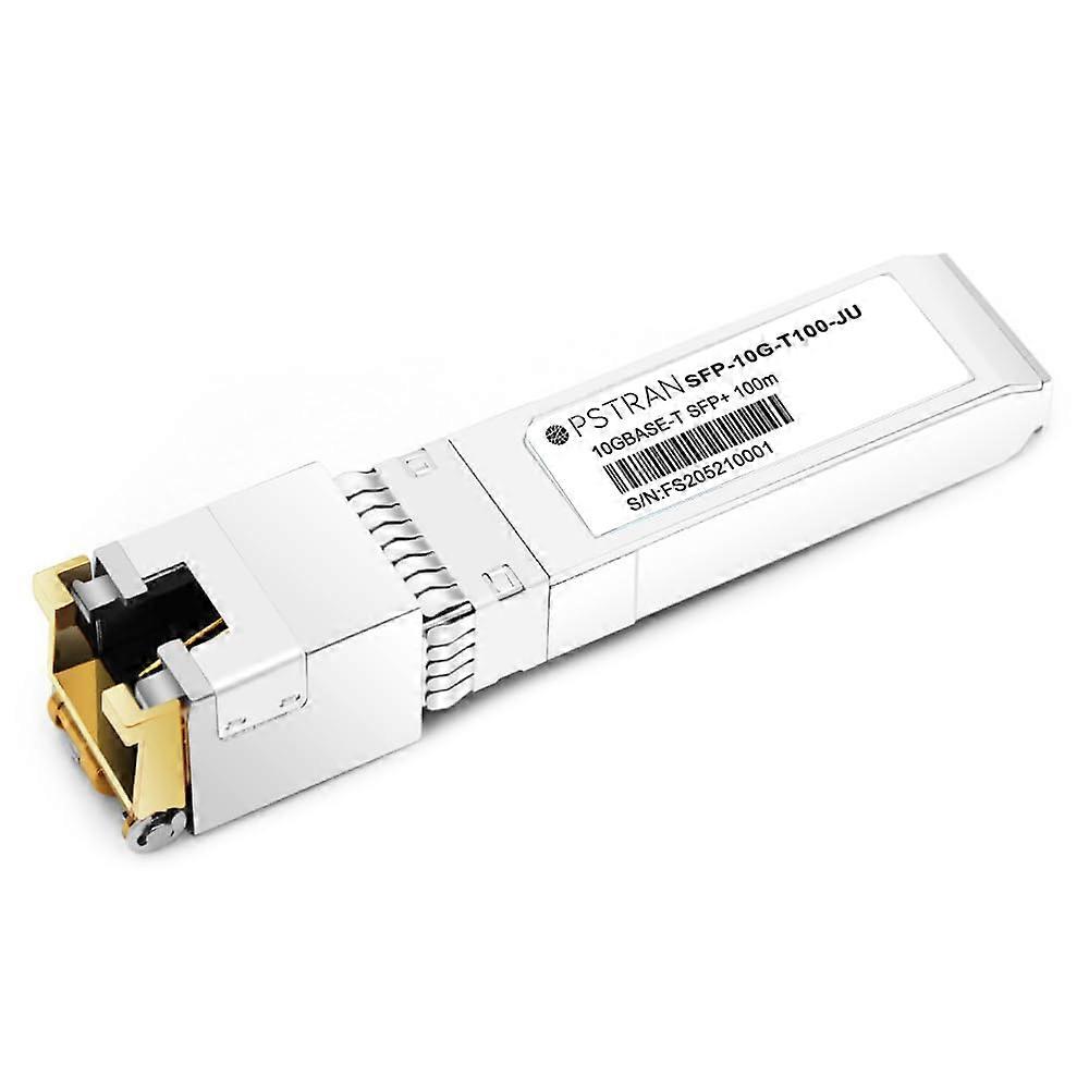 10GBASE-T SFP+ RJ45 Copper Transceiver Module for Juniper Networks EX-SFP-10GE-T100, 10G SFP+ 100m Cat6a/7 Compatible