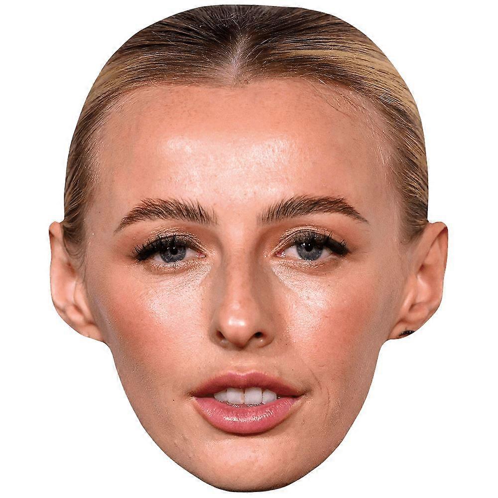 Chloe Kelly (Makeup) Celebrity Mask, Flat Card Face